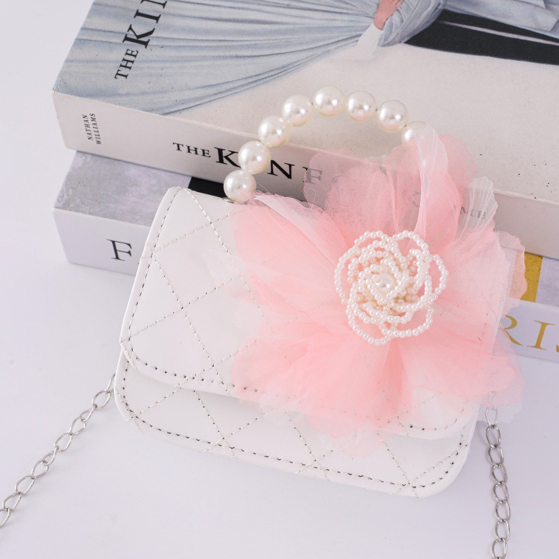 Nuevo cross-border Lingerie PU bolso de perla hermoso bolso de princesa universal bolso de moda bolso de cambio al por mayor