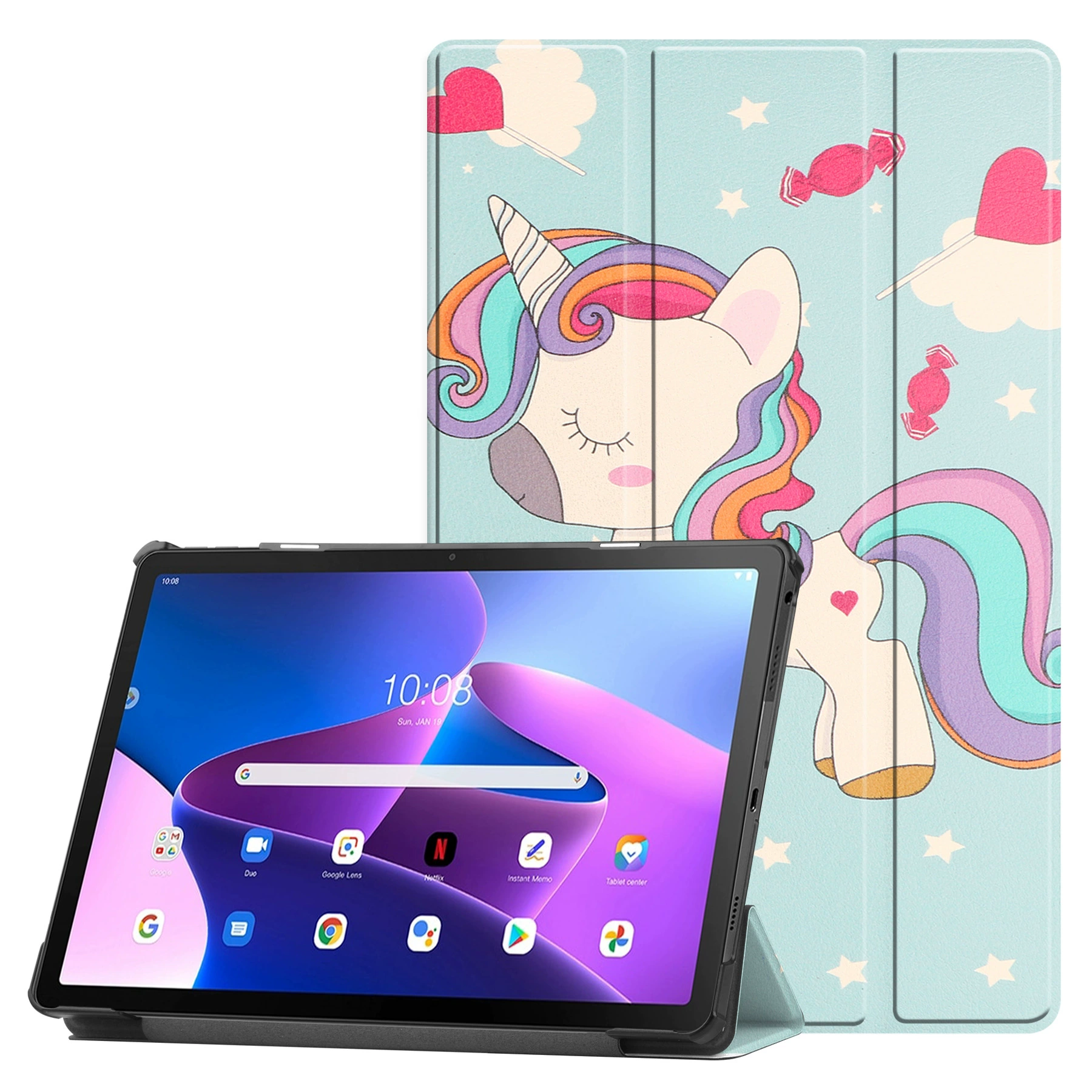 Чехол-накладка для планшета 2023 Lenovo Xiaoxin Pad Plus 11.5", защитный кожаный чехол PRO 11.5 2023
