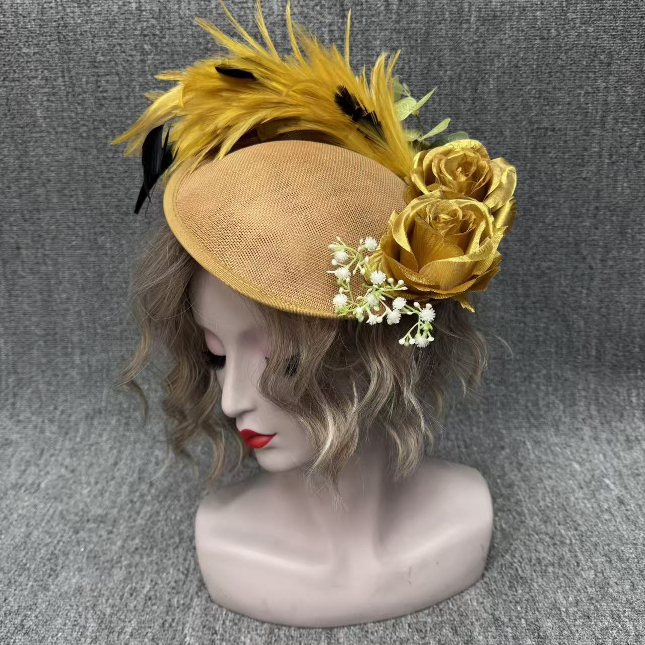 Amazon Specializes in Wedding Hats, Celebrity Family Party Hair Accessories, Dress Headwear, and Vintage Hats