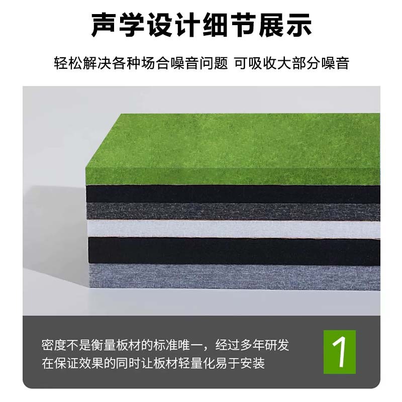 体聚酯纤维隔音板超强隔音棉自粘墙贴房间隔音棉卧室家用|undefined