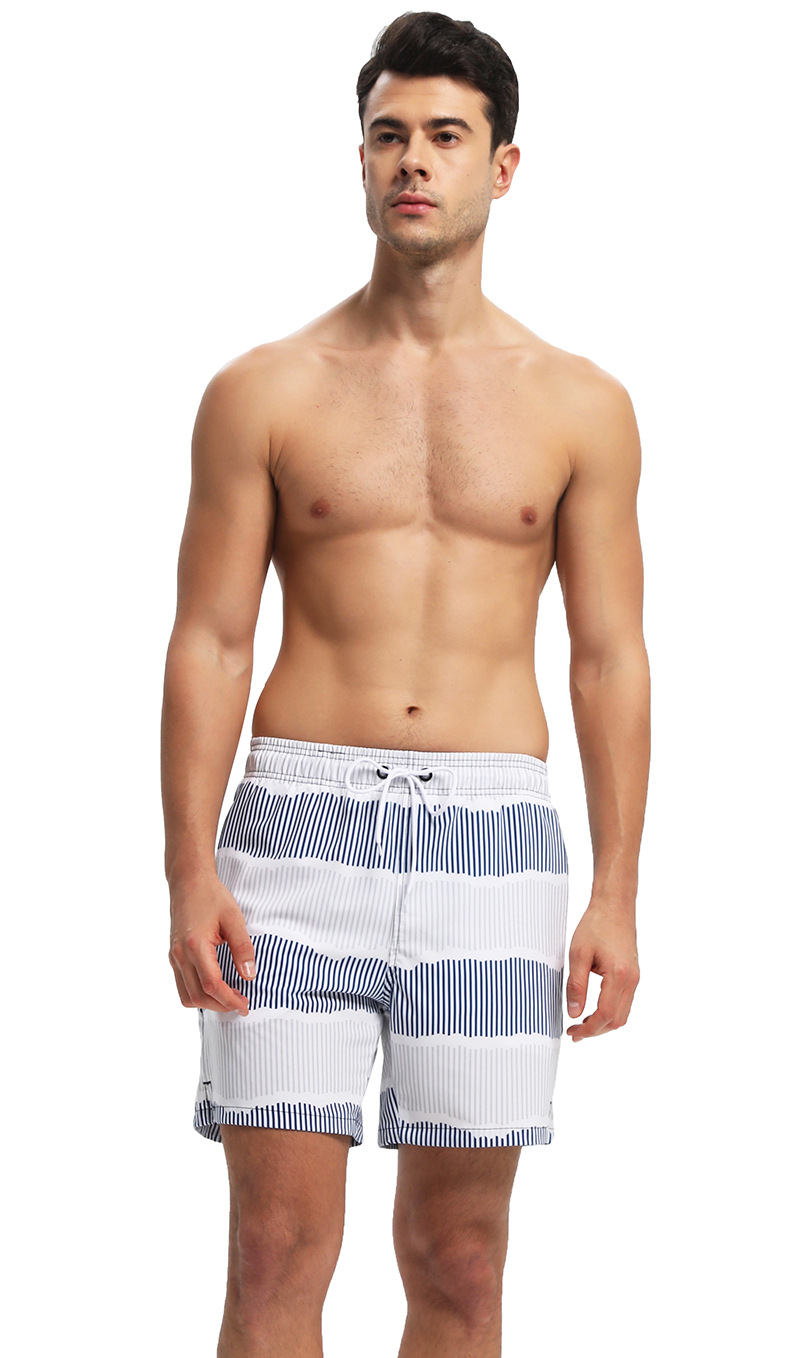 Men's Stripe American Flag Sports Regular Fit Men's Bottoms display picture 8
