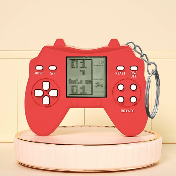 Small handle, red game console