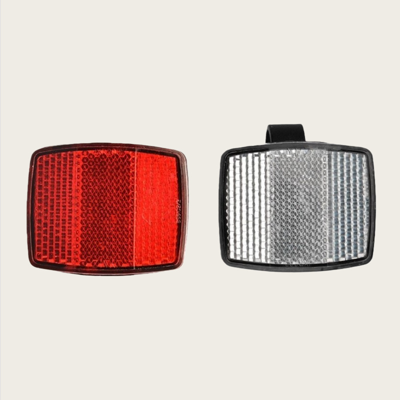 Reflectores de Plástico para Bicicleta al por Mayor del Fabricante, Luces Traseras de Plástico, Reflectores Delanteros y Traseros image 3