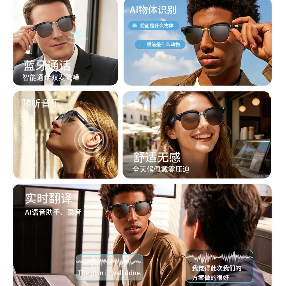 CCTV camera, smart glasses, bluetooth