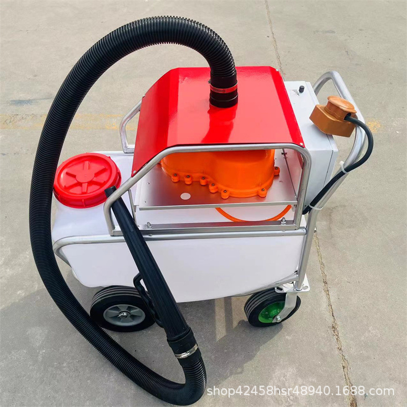 养殖场杀菌消毒喷雾器75L大容量农用打药机园林绿化拉管式喷药机