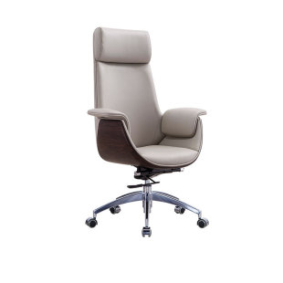 Reclining Liftable Office Chair Boss Chair President's Chair Study Chair Leather Art Executive Chair Class Front Chair Ergonomic Chair