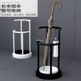 Wrought Iron Umbrella Storage Rack Umbrella Rack Storage Rack Simple Door Company Hotel Lobby Draining Umbrella Bucket