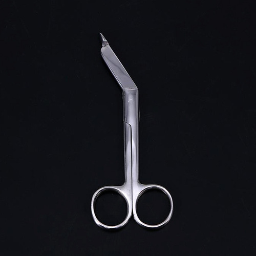 Gauze scissors stainless steel 14cm 16cm 18cm dressing plaster bandage handle nurse cloth sample scissors
