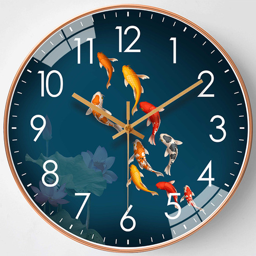 12-inch 30cm Wall Clock, Minimalist and Fashionable Living Room Home Clock, Creative and Personalized Decorative Timepiece, Wholesale