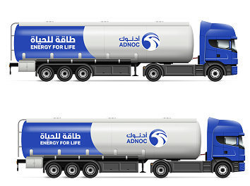 European-style alloy oil tanker model alloy car toy oil and gas transporter can change LOGO
