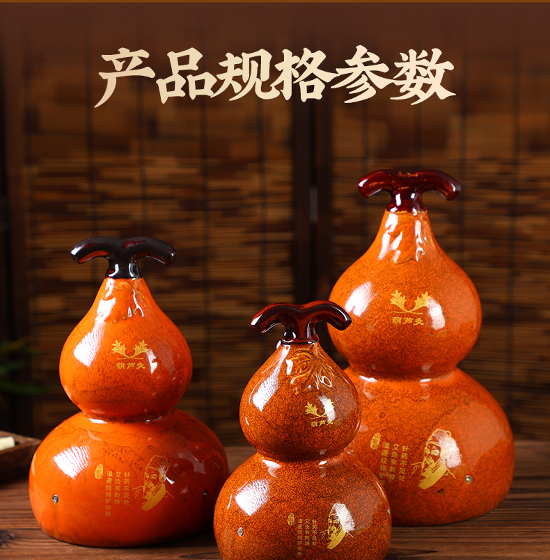 Ceramic Gourd Moxibustion Device with Smoke Exhaust System for Home Abdominal Back Warm Therapy in use