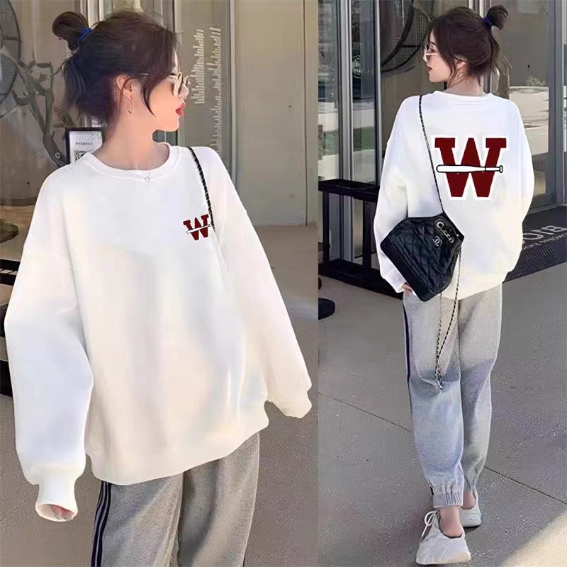 Demi-season fashionable sweatshirt