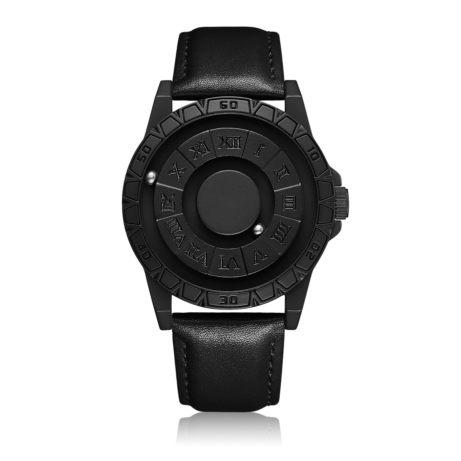 Reloj de pulsera impermeable con levitación magnética, reloj de alta tecnología para hombres y mujeres, reloj de cuarzo creativo y personalizado._voghion.com