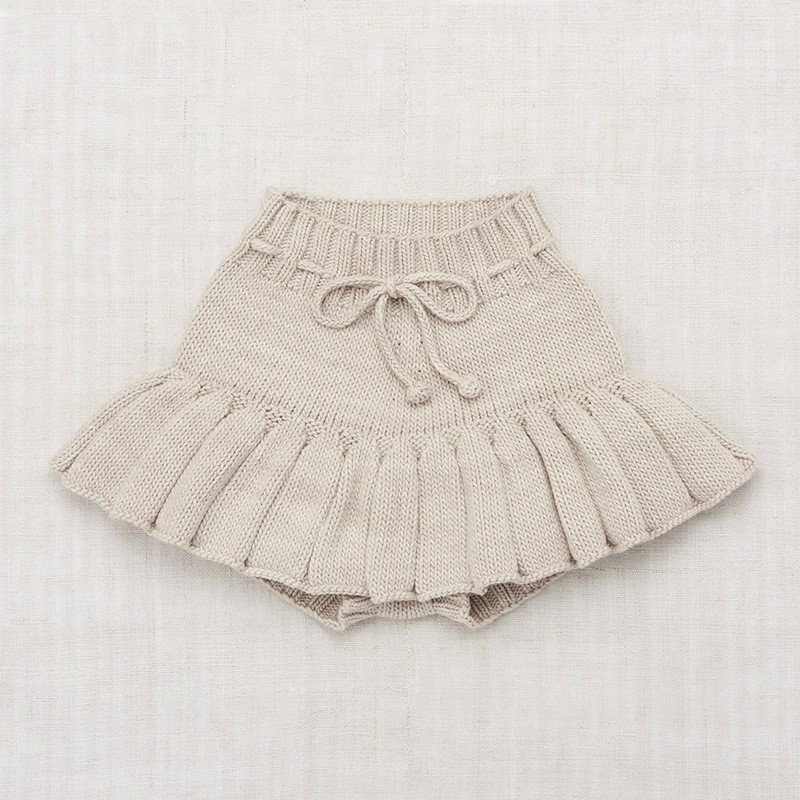 Floral beige culottes / 90cm