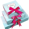 Fashionable gift box, pack, universal colored paper, Birthday gift, wholesale