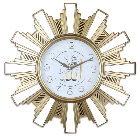 Reloj de pared decorativo retro para hogar, marco digital con diseño estereoscópico, reloj de cuarzo de escaneo preciso hueco