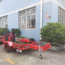 消防机器人用ATV工具拖车牵引全挂车