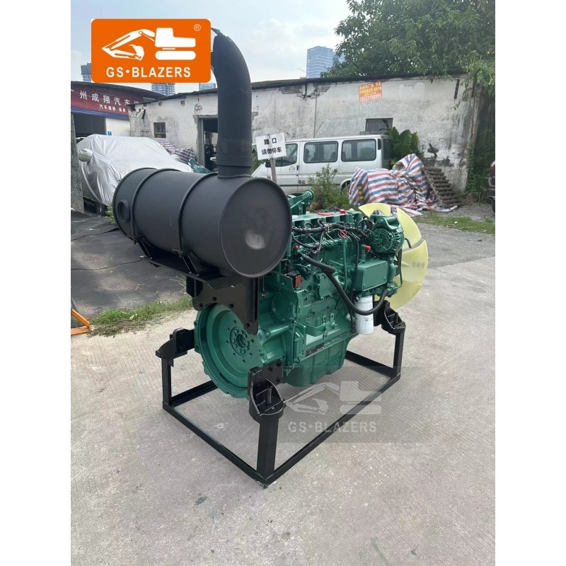 Maquinaria de construcción accesorios de excavadora nuevos de segunda mano original renovación del conjunto del motor para Volvo D6E