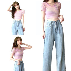 Style buckle waist-tightening artifact pearl detachable tool-free jeans telescopic adjustable jeans waist without nails