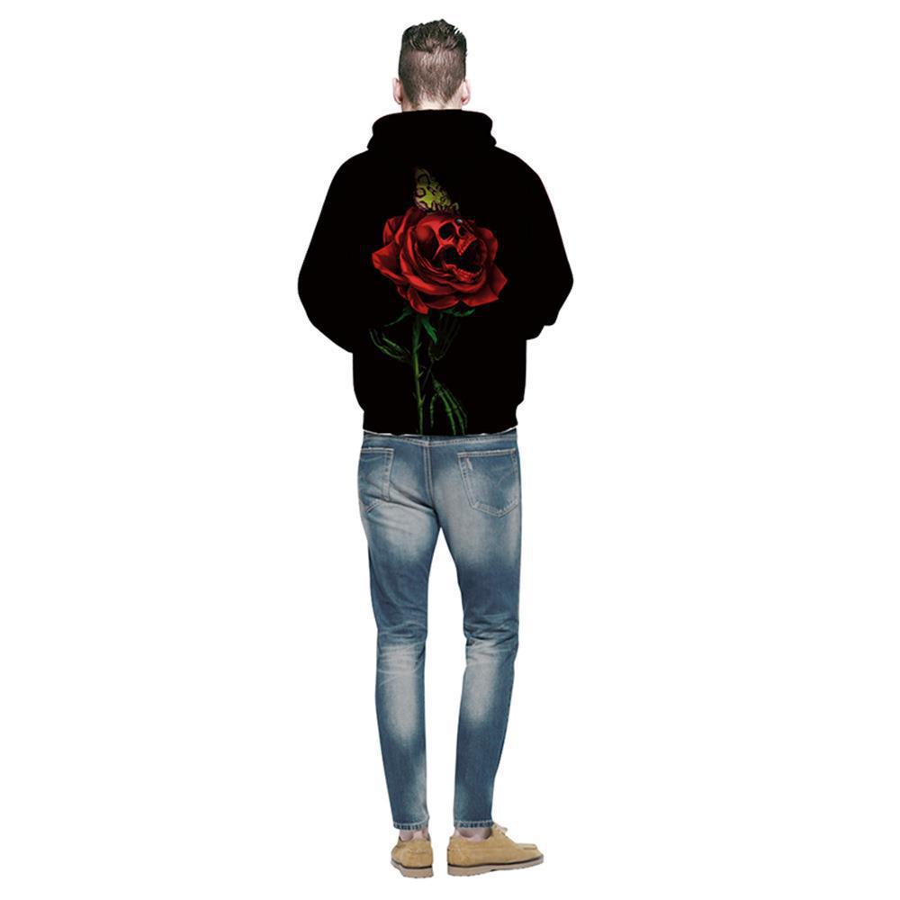 Neue herren mit tier muster lose übergroßen i digitaldruck 3D hoodie_voghion.com