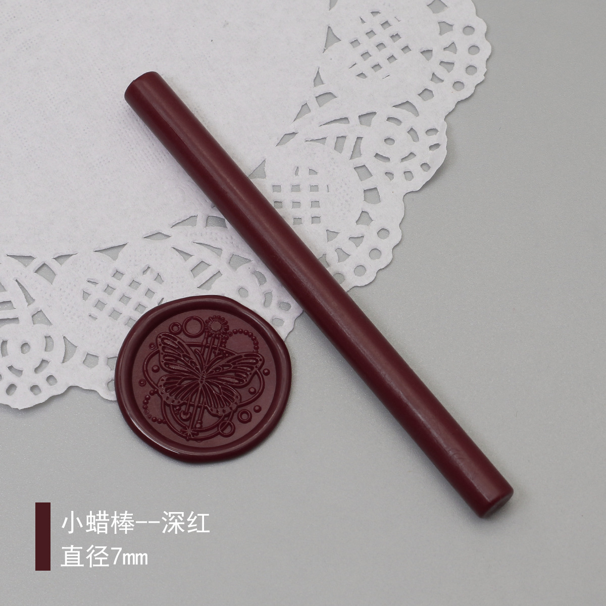 Palo de cera de pintura al fuego 94 colores 10*0,7 cm La barra de cera pequeña redonda se puede mezclar con la pistola de cera se puede utilizar en fábrica al por mayor