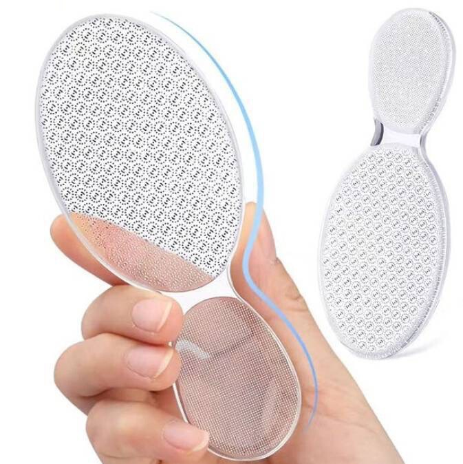 Export-Grade Nano Glass Foot Scrubber, Foot Grinding Stone, Pedicure Tool for Removing Dead Skin and Calluses, Scraping the Soles of the Feet and Black Heels