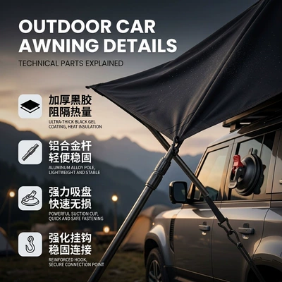 Car Rear Tent, Car Sunshade | Avtomobil yan çətirləri