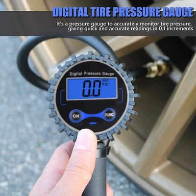 Luminous Display Digital Digital Display – Air pressure gauge/tire pressure gauge