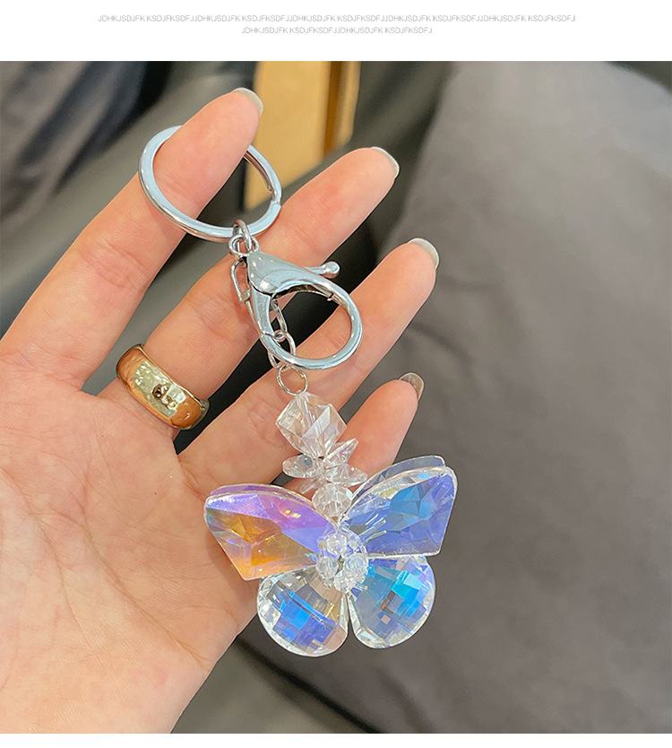 New Style Alloy Butterfly Women's Bag Pendant Keychain display picture 6