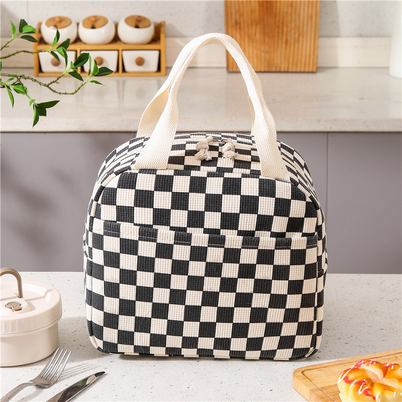 Bolsa de aislamiento térmico portátil de gran capacidad, bolsa de almuerzo, bolsa de almuerzo