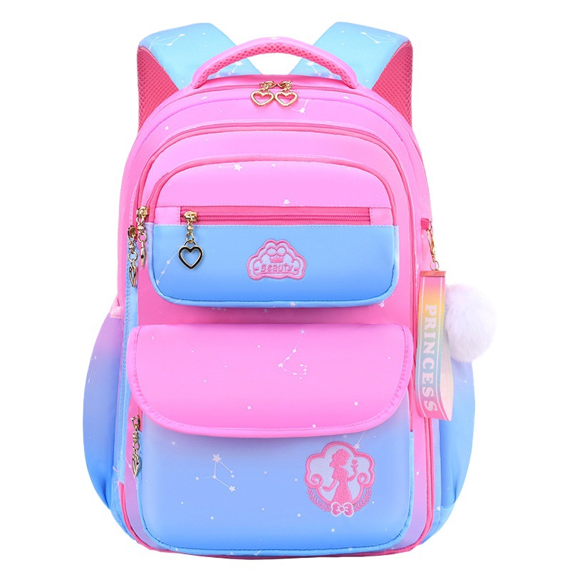 2023 nuevo comercio exterior ligero reducción de carga lindo baile de dibujos animados gran capacidad tutorial niños Escuela Primaria estudiante mochila al por mayor