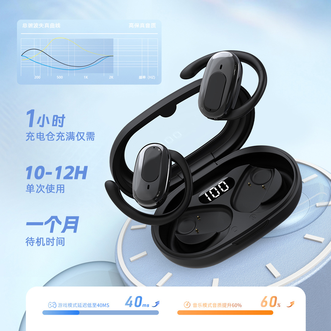 GT530 auriculares transfronterizos de alta calidad de sonido de larga duración cómodos para usar modelos de auriculares Bluetooth deportivos privados universales