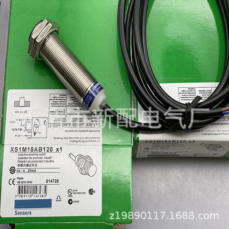 专业现货全新XS1M18AB120接近开关质保一年