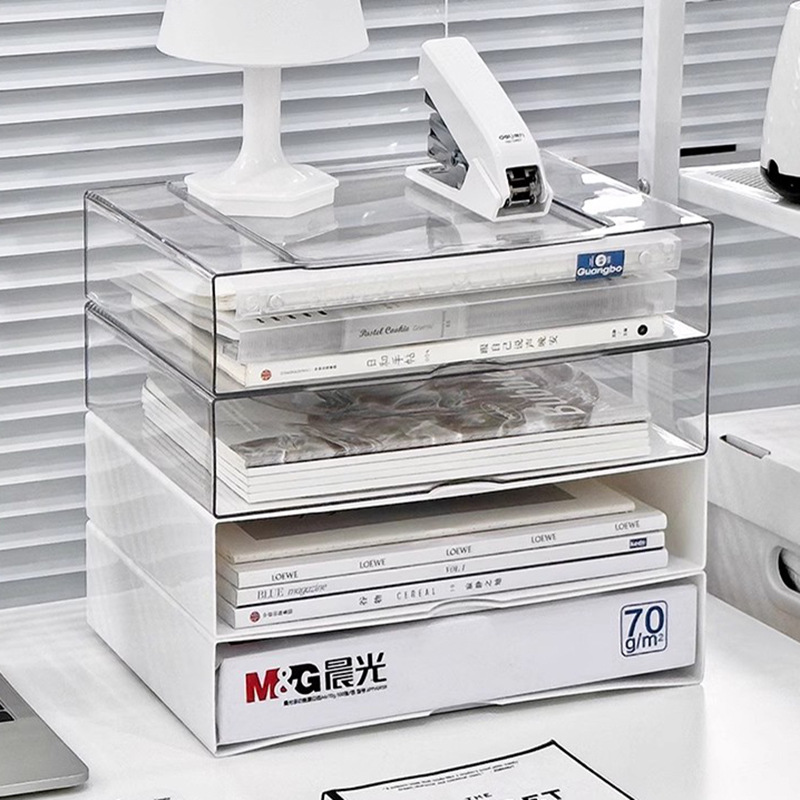 Test paper file storage box Multi -layer A4 printing paper storage…