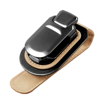 Frame Car Sunglasses Clip — Car Glasses Clip/Bill Clip - beige-net-versionno-logo-1-pack