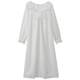 Cross-border special nightdress plus size with chest pad court style French lace long pajamas home wear Amazon hot