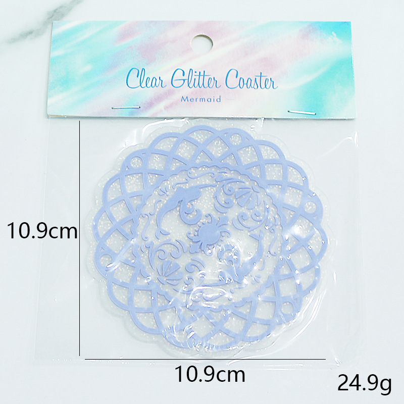 Posavasos de aislamiento térmico creativo de dibujos animados posavasos de goma suave de PVC posavasos antideslizantes y fáciles de enjuagar logotipos impresos posavasos de goma suave resistentes a altas temperaturas