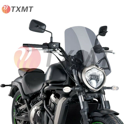 Suitable for Kawasaki Vulcan S 650 Modified Car Heightening Front Windshield Windshield Windshield