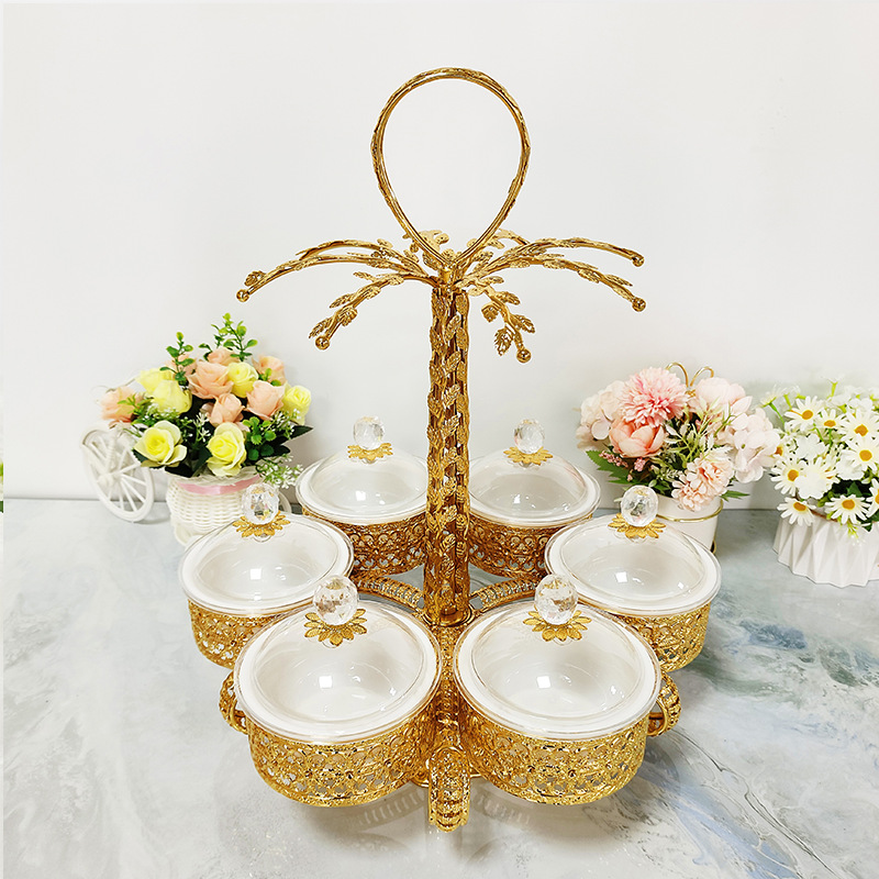 코코넛 나무 여섯 머리 말린 과일 상자