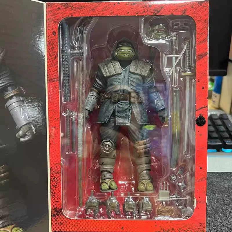 NECA Ниндзя Бог Черепаха Лабур Лиэр Лорд Мумия последний Ронин 7-дюймовая модель с подвижными деталями