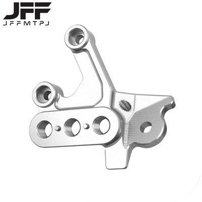 Off-Road Motorcycle Modification Accessories — Motorcycle pedals - light-bee-pedal-support-large-silver