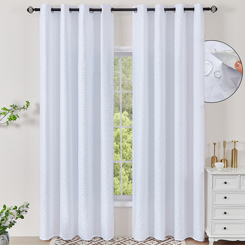 Wasserdichte Outdoor Vorhänge Für Balkon Mit Jacquard Stoff_voghion.com