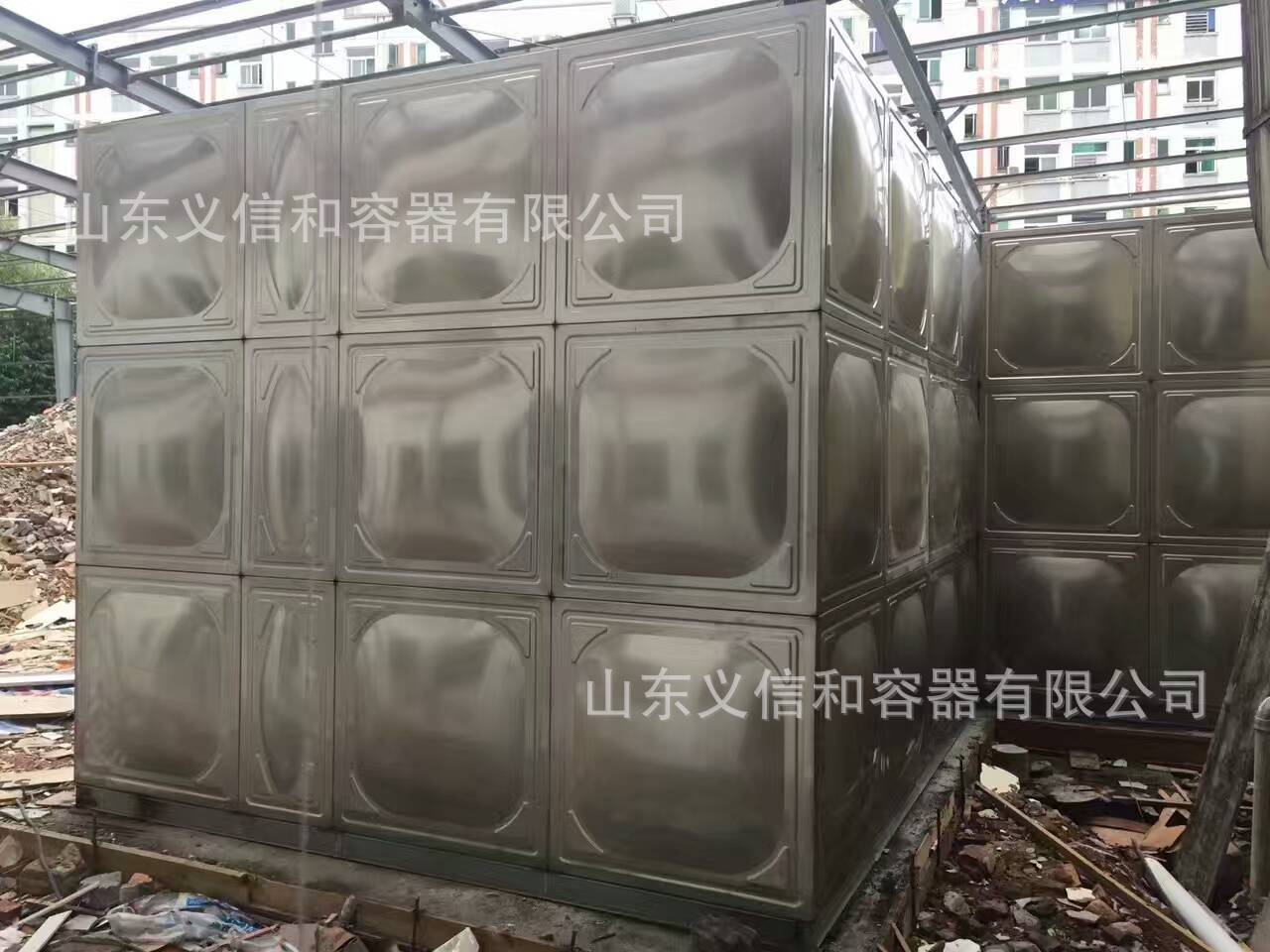 大型不锈钢水箱承压保温水箱双层储罐不锈钢罐装胶水防腐