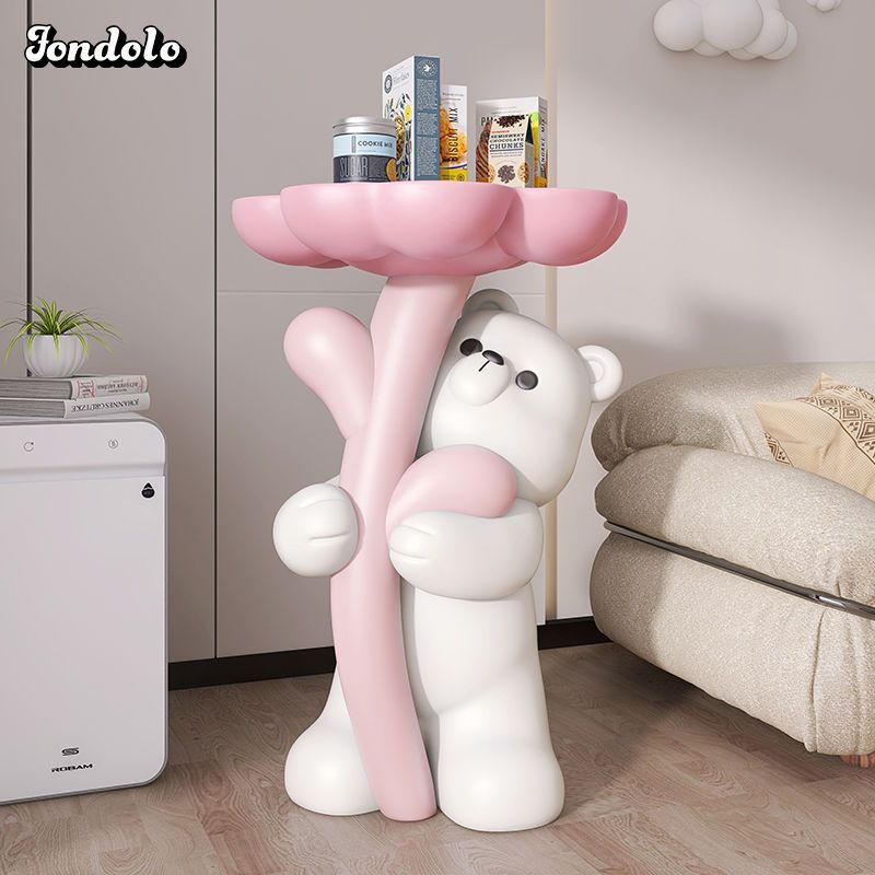 사랑스러운 곰 바닥 장식품 거실 스타일 방 장식 홈 가구 침실 배열 집들이 선물