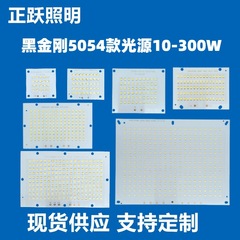 高品質24-36v隔離5054モデル黒金剛光源ランプ芯板3030電球10-300wハイライト足