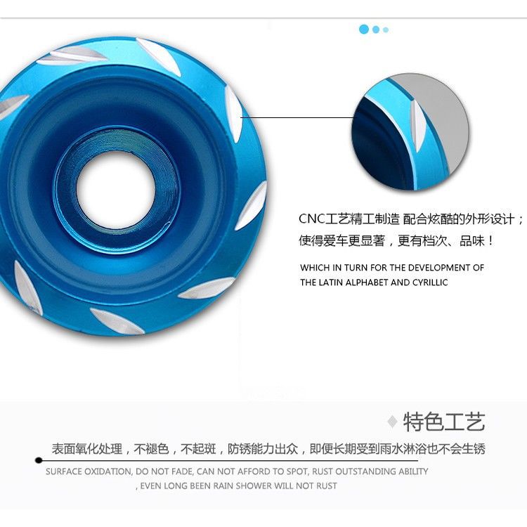 Coche eléctrico scooter accesorios de modificación de la motocicleta anti-colisión CNC tenedor delantero decoración de la taza Amortiguador delantero tallado taza anti-caída