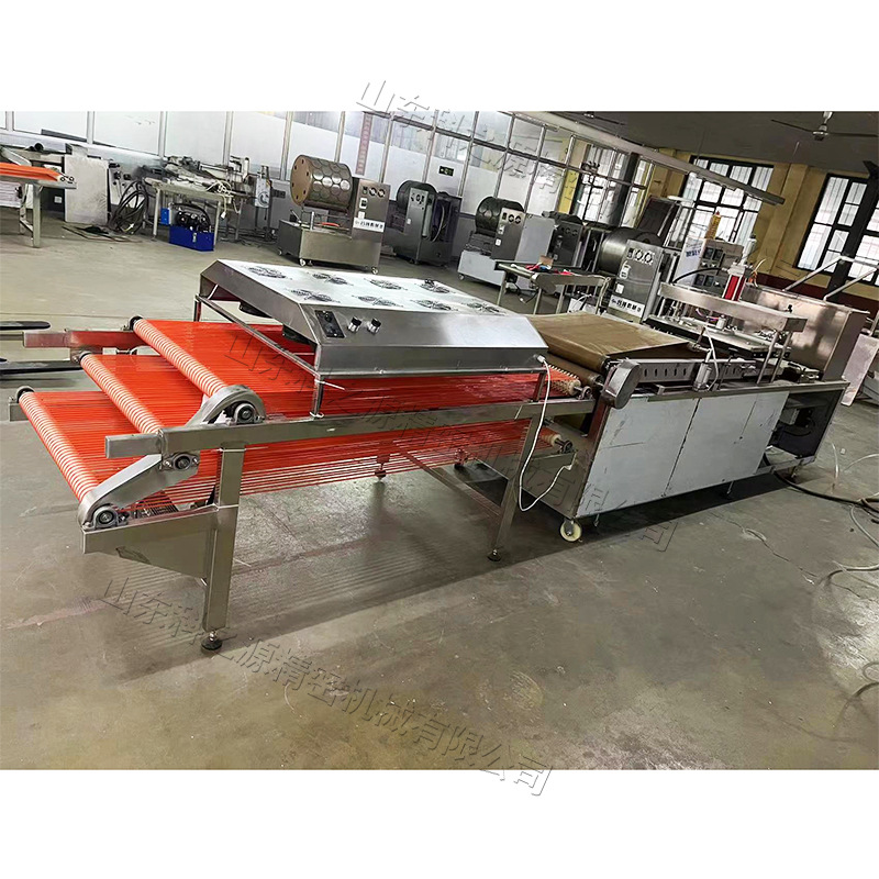 商用不锈钢面板烙饼机 食品厂电加热单饼机 全自动烧烤点小饼机