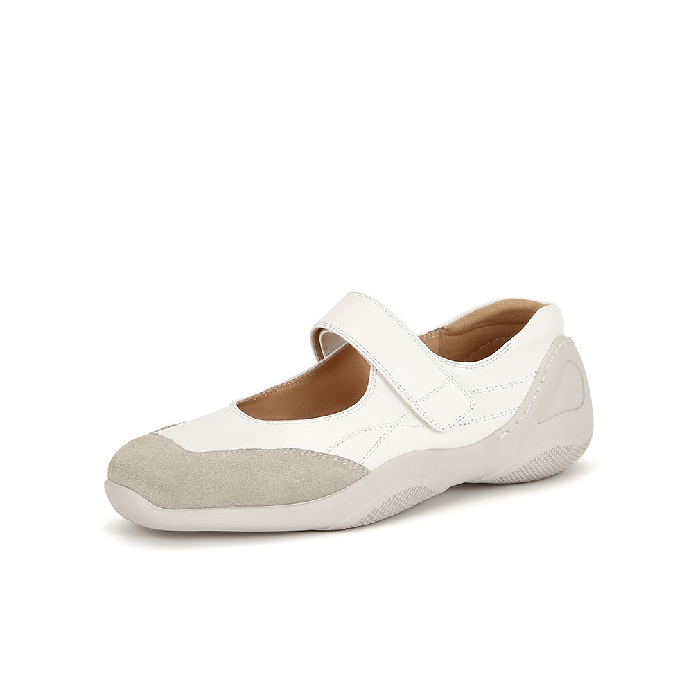Sheii Su Yinyin se centra en la comodidad ~ Versión aumentada interior Velcro función aumentada Mary Jane zapatos casuales zapatos individuales de mujer