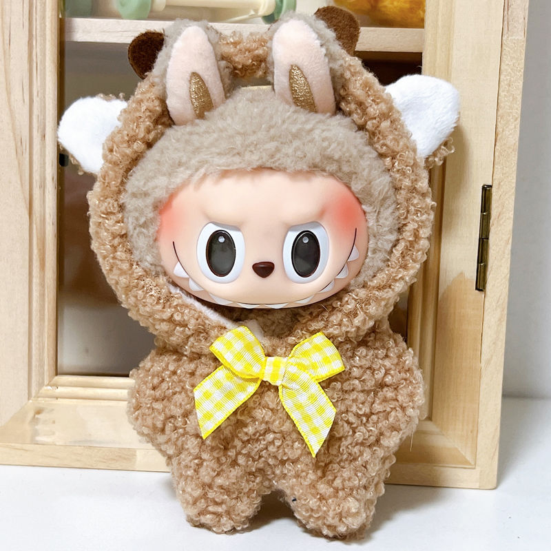 スポットバブルビニール人形ラブブ服着せ替えラブブペンダントかわいい超かわいい人形|undefined