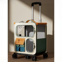 猫咪太空舱背包出行猫包宠物拉杆箱外出便携坐车神器狗狗行李箱